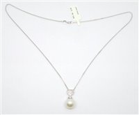 Collana Lorenza Gioielli Donna Perla in Oro bianco Perla 737626 - 737626